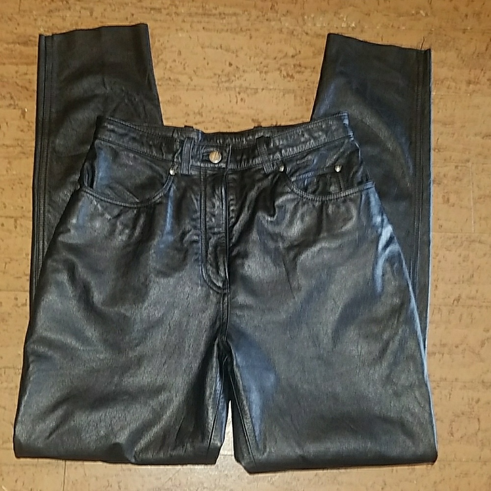 Genuine leather Harley Davidson pants